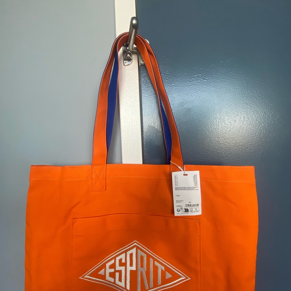 Esprit Orange Tote Bag